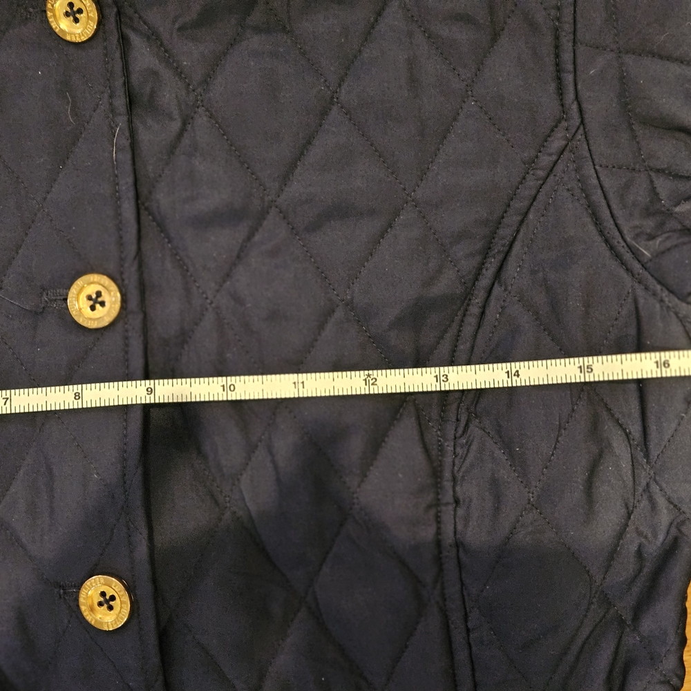 NWOT Lilly Pulitzer Navy Quilted Puffer Jacket - Picture 3 of 5